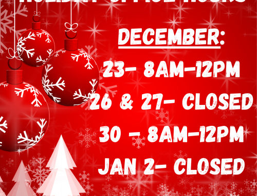 Parish Office Holiday Hours