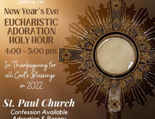 Eucharistic Adoration Holy Hour